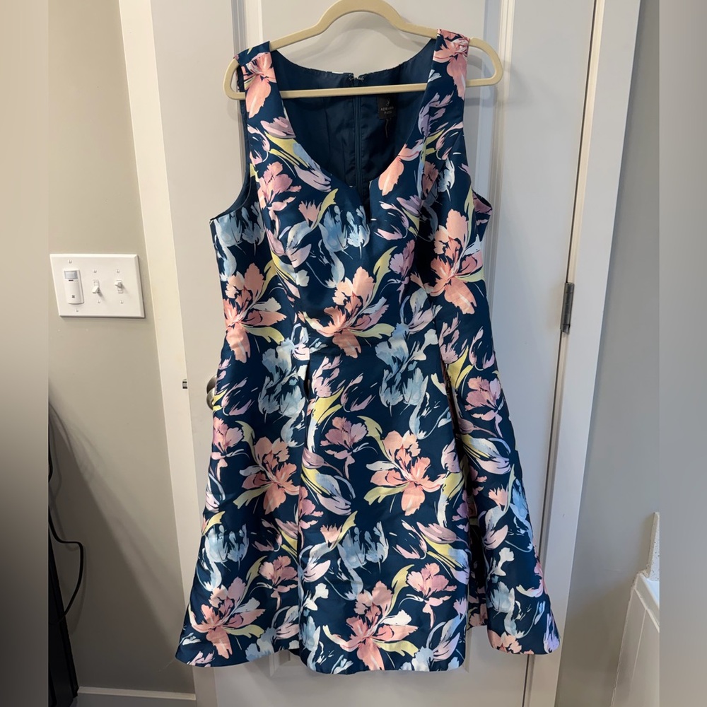 Adrianna Papell Fit and Flare Dress